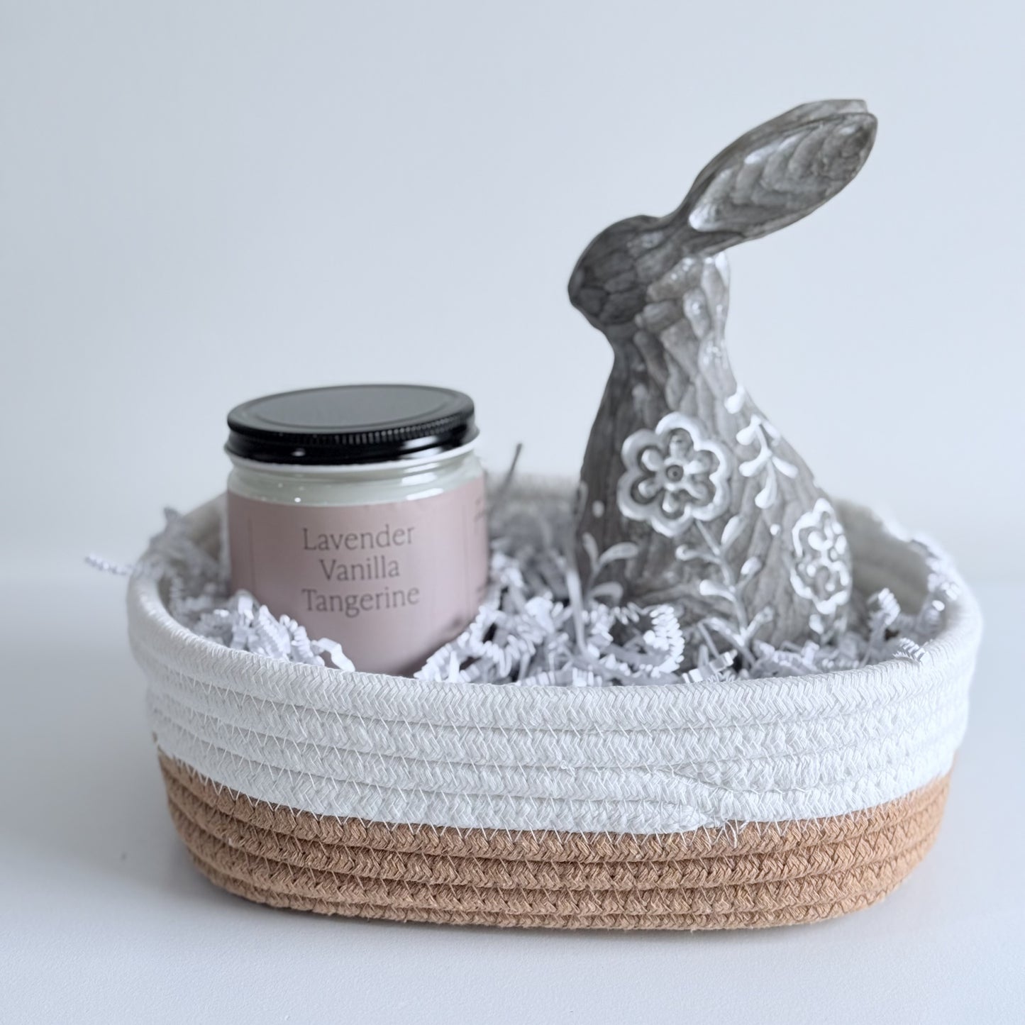 Lavender Bliss Bunny Gift Basket
