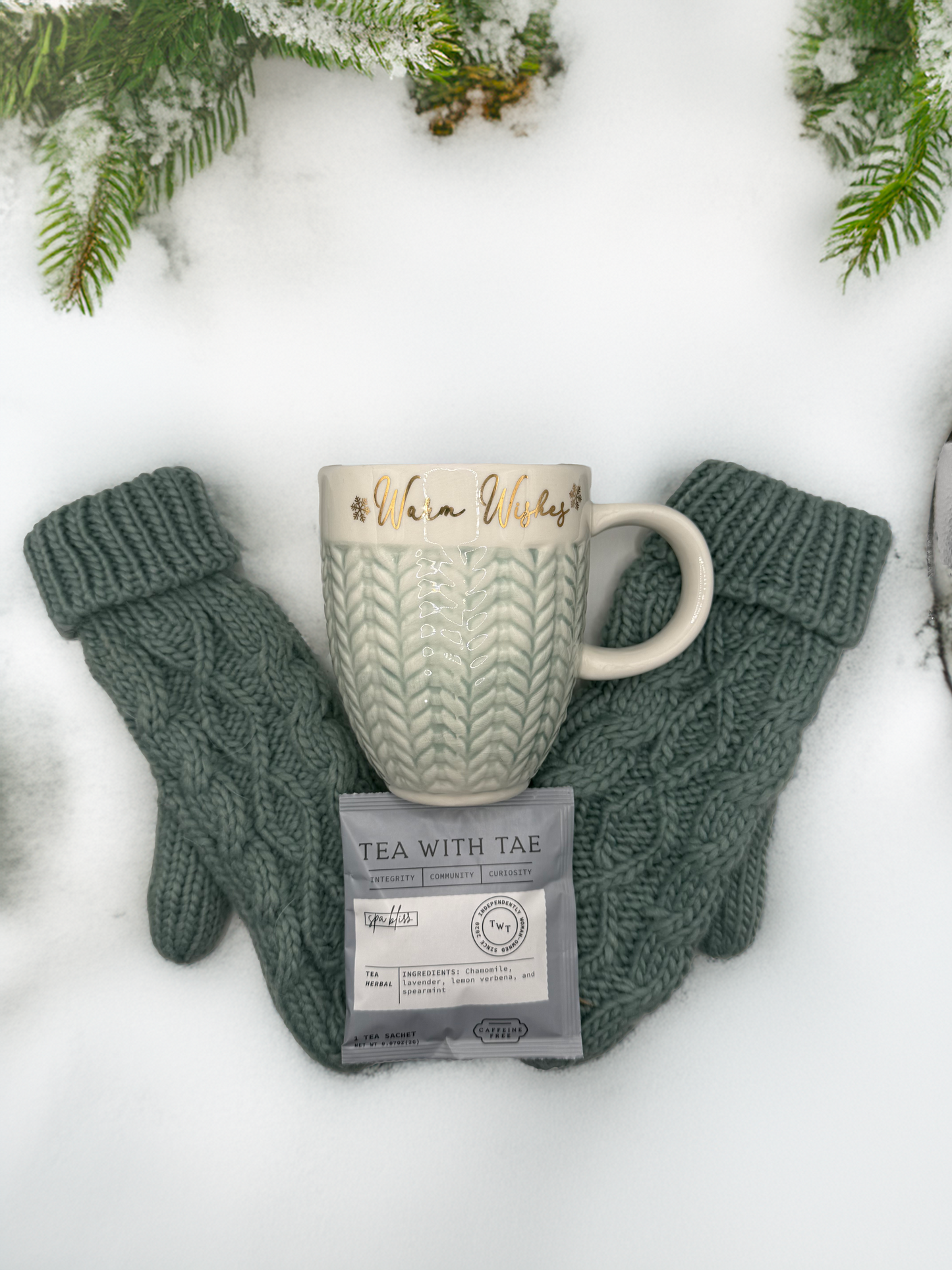 WARM WISHES MUG AND MITTENS