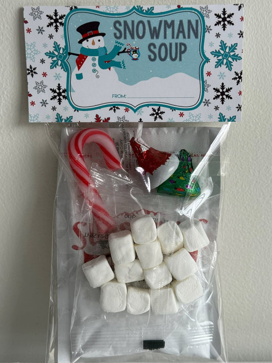 Snowman Soup pack of 12